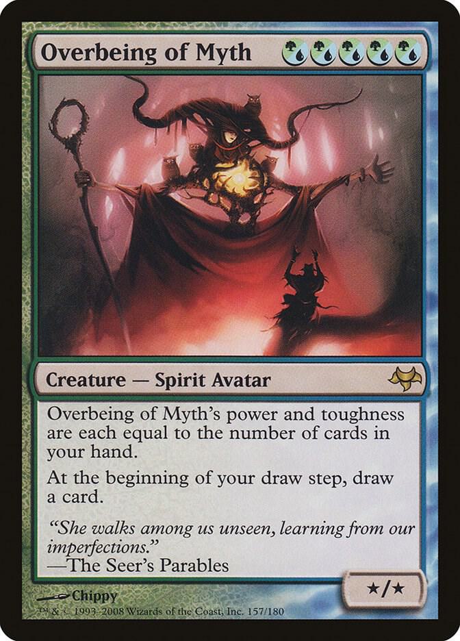 Overbeing of Myth 157 card from Eventide