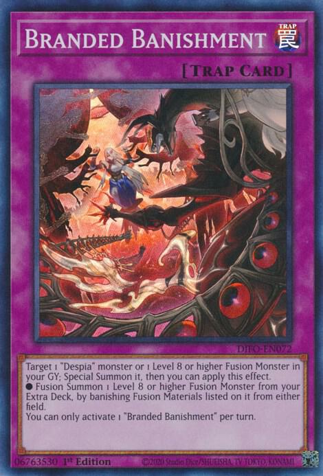Branded Banishment DIFO-EN072 card from Dimension Force