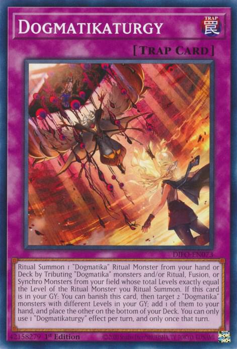 Dogmatikaturgy DIFO-EN073 card from Dimension Force