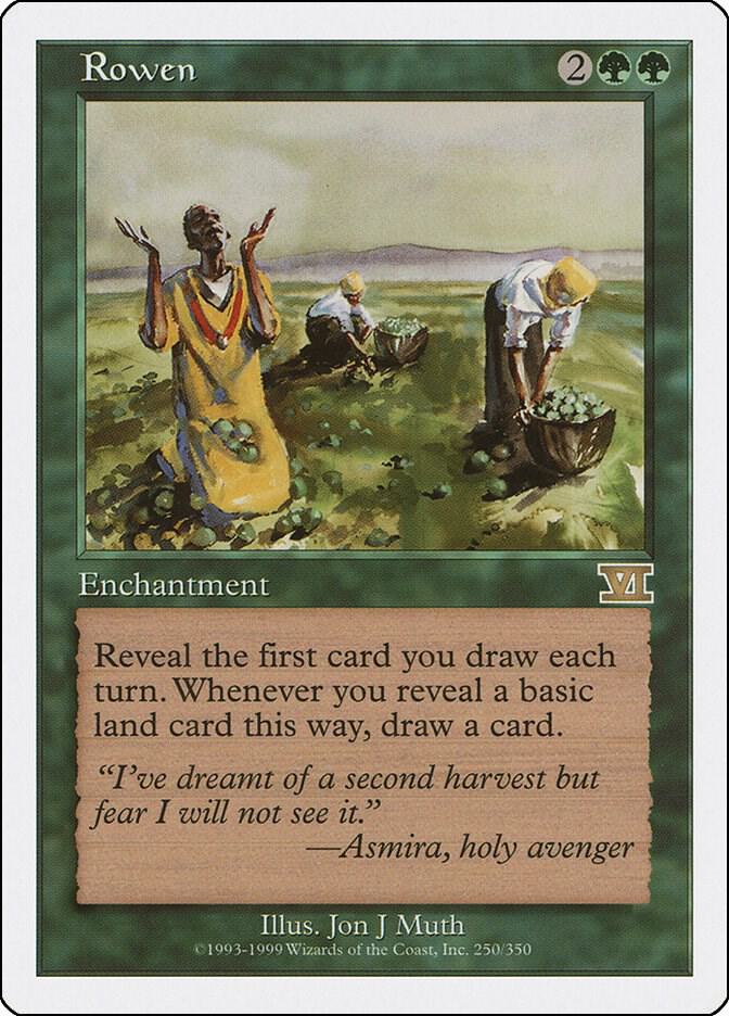 Rowen 250 card from Classic Sixth Edition