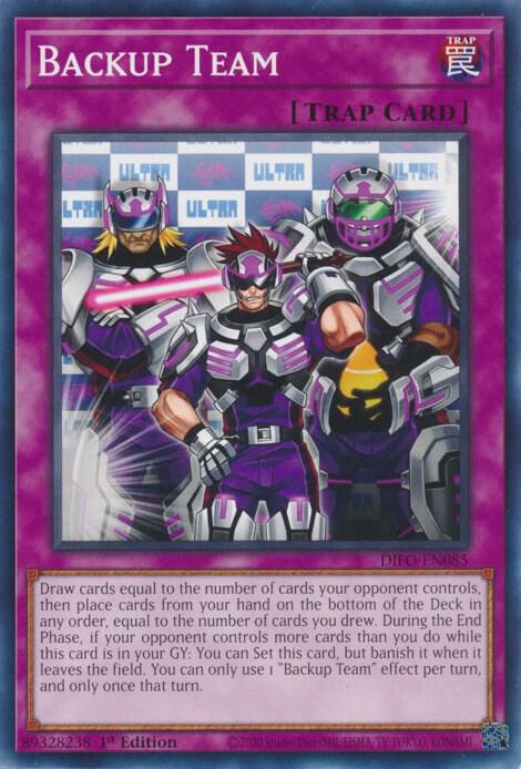 Backup Team DIFO-EN085 card from Dimension Force