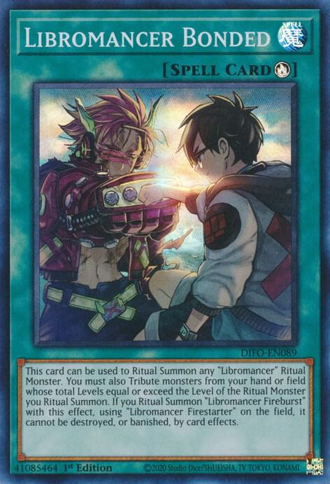 Libromancer Bonded DIFO-EN089 card from Dimension Force