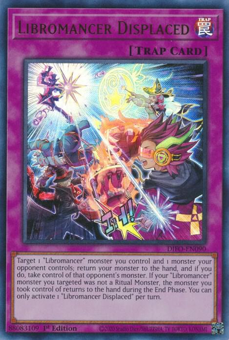 Libromancer Displaced DIFO-EN090 card from Dimension Force