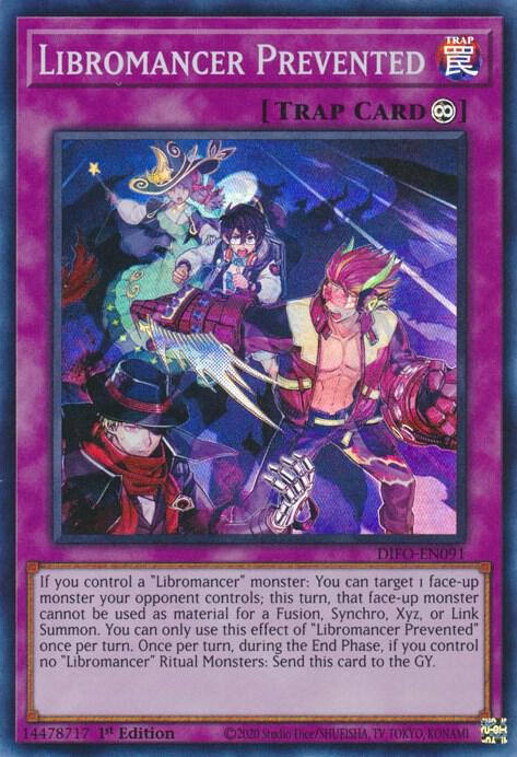 Libromancer Prevented DIFO-EN091 card from Dimension Force