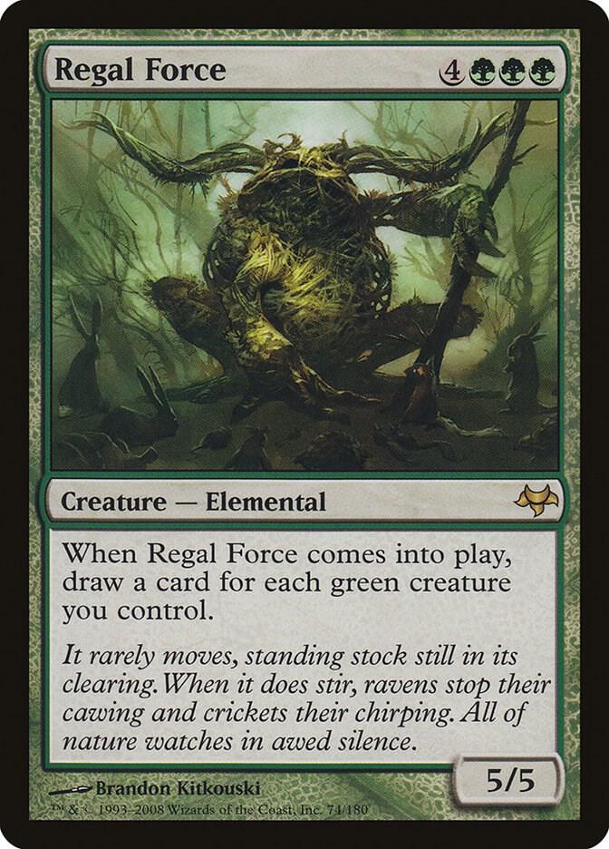 Regal Force 74 card from Eventide