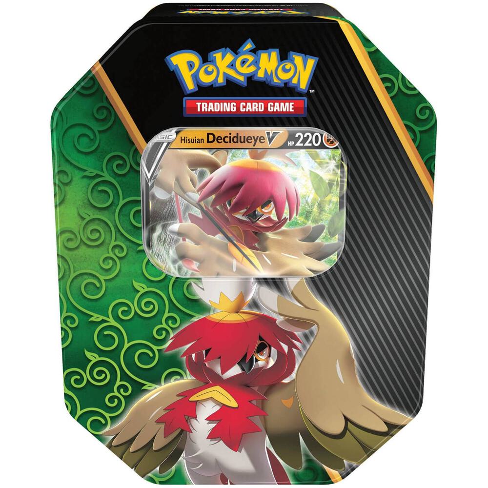 Divergent Powers Tin [Hisuian Decidueye V] (International Version) card from Miscellaneous Cards & Products