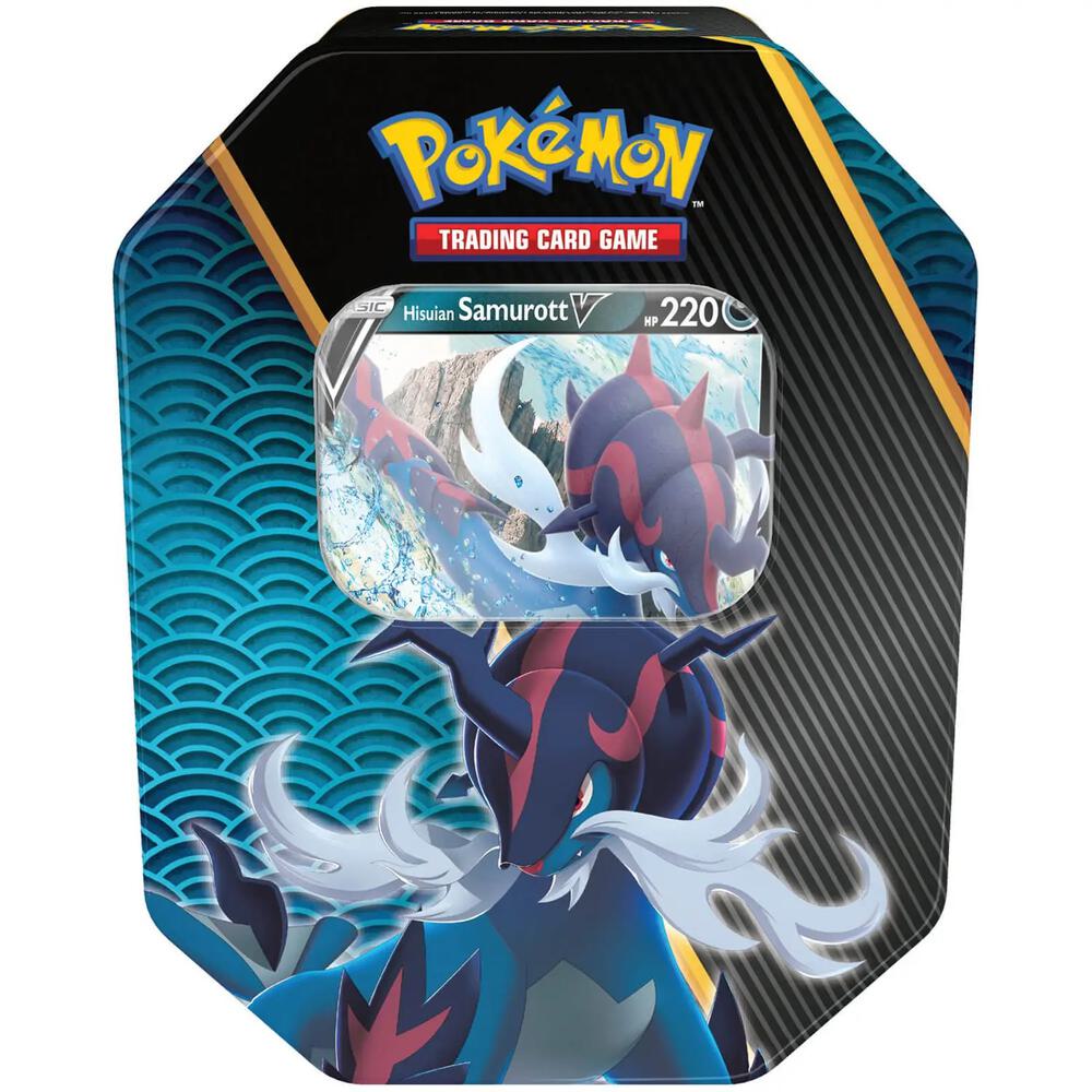 Divergent Powers Tin [Hisuian Samurott V] (International Version) card from Miscellaneous Cards & Products
