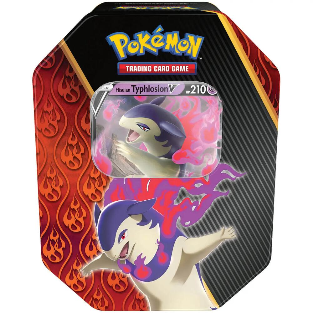Divergent Powers Tin [Hisuian Typhlosion V] (International Version) card from Miscellaneous Cards & Products