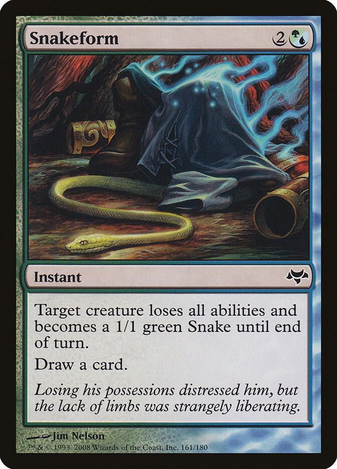 Snakeform 161 card from Eventide