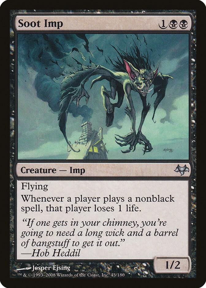 Soot Imp 43 card from Eventide