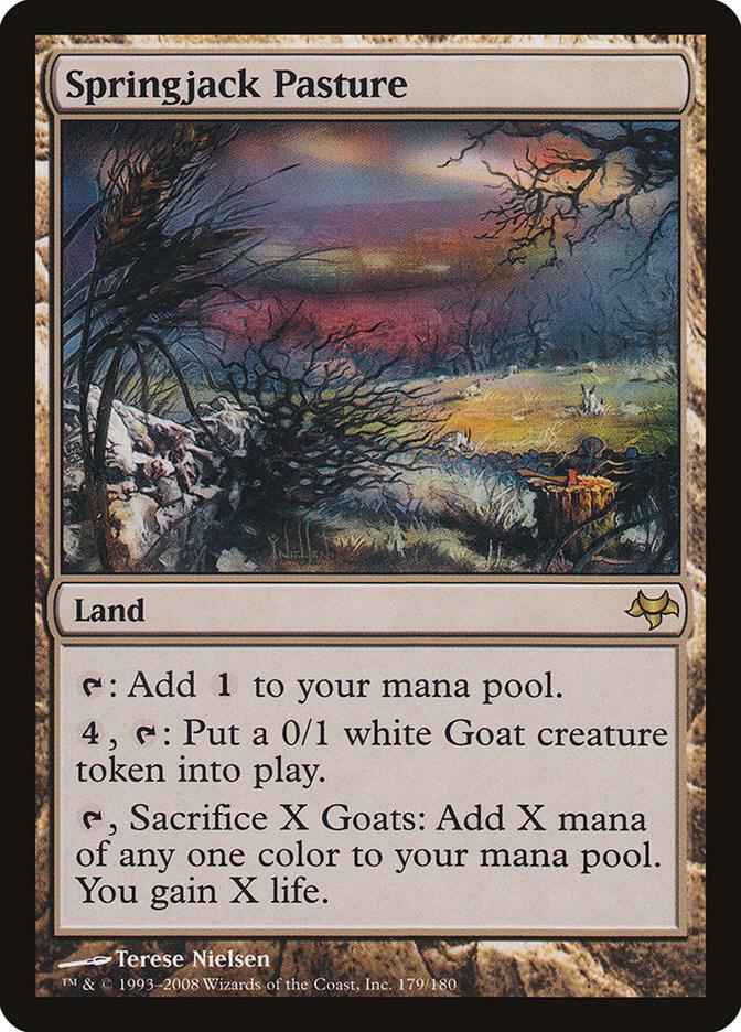 Springjack Pasture 179 card from Eventide