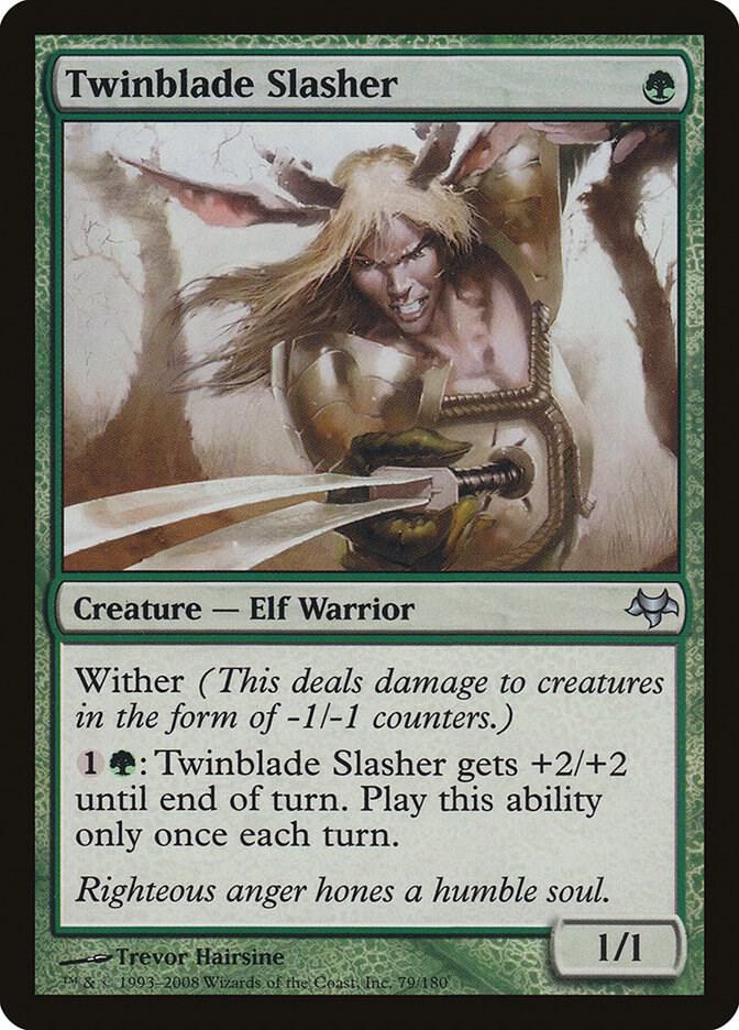 Twinblade Slasher 79 card from Eventide