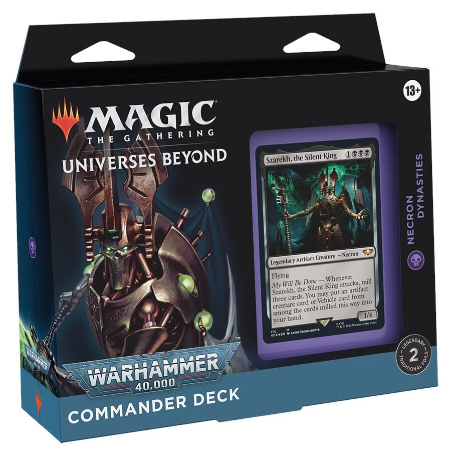 Universes Beyond: Warhammer 40,000 - Necron Dynasties Commander Deck card from Universes Beyond: Warhammer 40,000