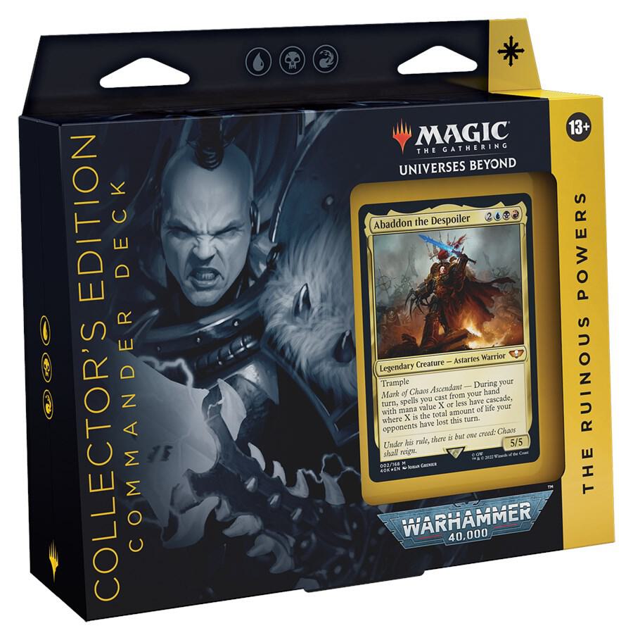Universes Beyond: Warhammer 40,000 - The Ruinous Powers Commander Deck (Collector's Edition) card from Universes Beyond: Warhammer 40,000