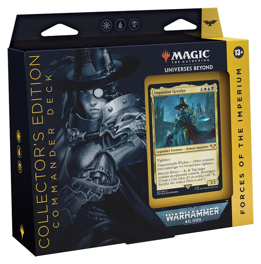 Universes Beyond: Warhammer 40,000 - Forces of the Imperium Commander Deck (Collector's Edition) card from Universes Beyond: Warhammer 40,000