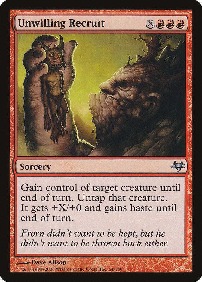 Unwilling Recruit 64 card from Eventide