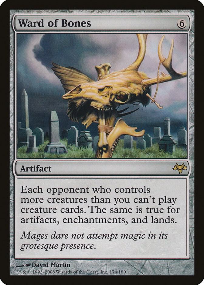 Ward of Bones 174 card from Eventide