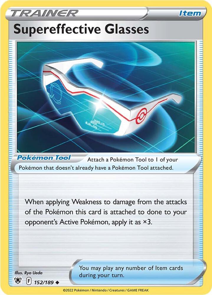 Supereffective Glasses 152/189 card from SWSH10: Astral Radiance