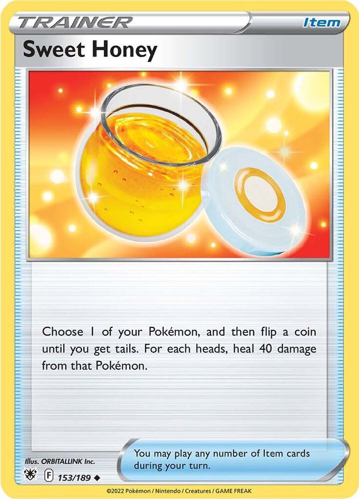 Sweet Honey 153/189 card from SWSH10: Astral Radiance
