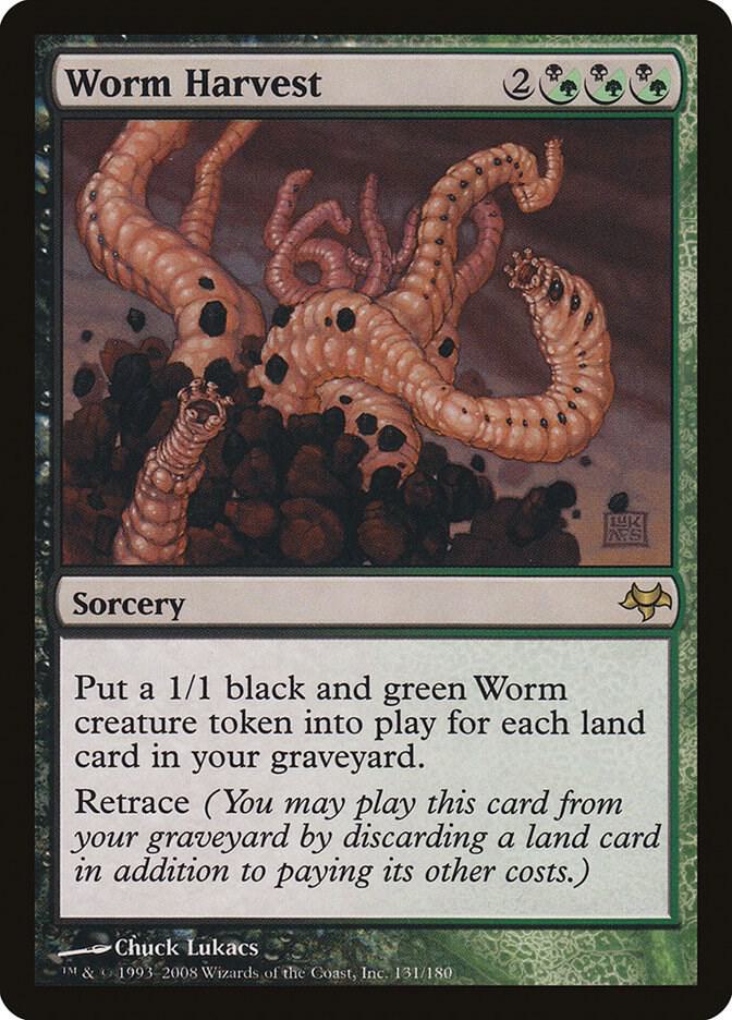 Worm Harvest 131 card from Eventide
