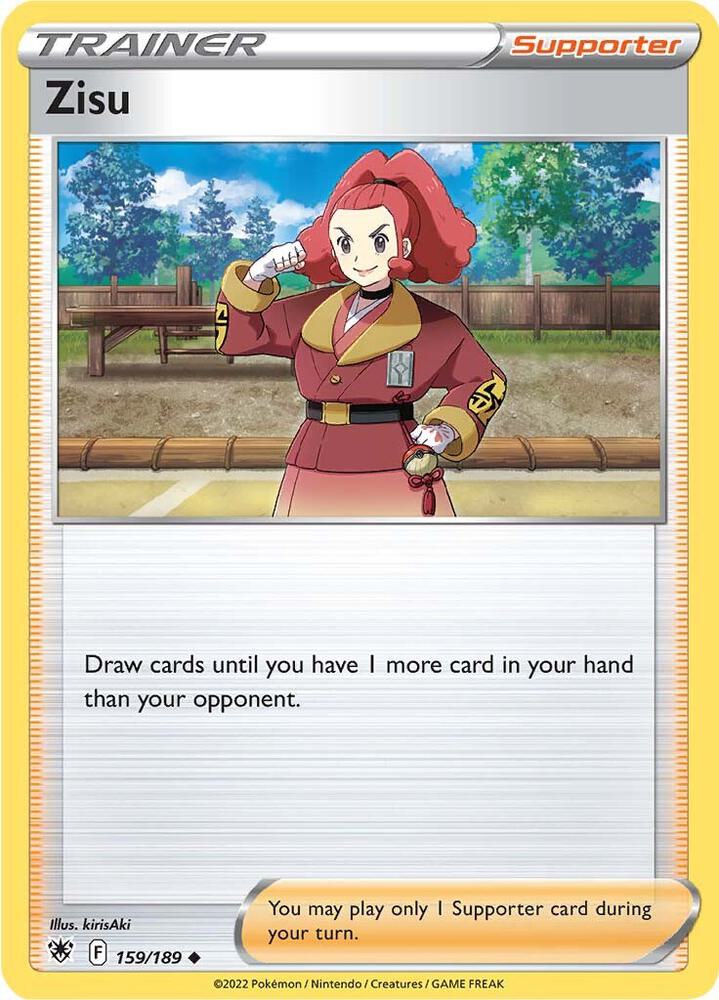 Zisu 159/189 card from SWSH10: Astral Radiance