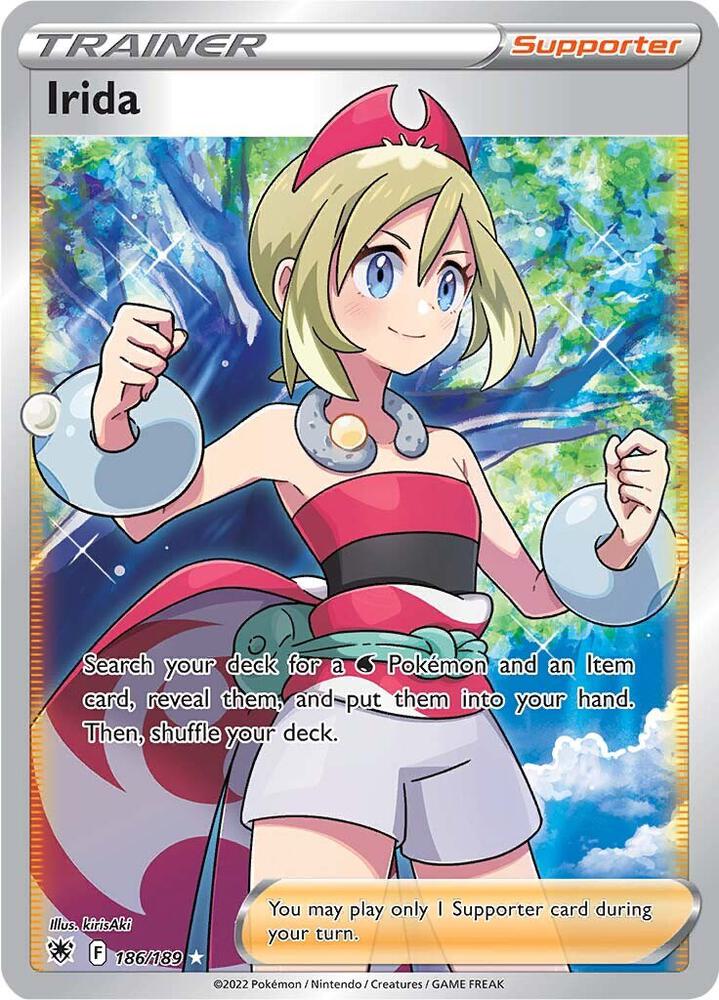 Irida (Full Art) 186/189 card from SWSH10: Astral Radiance