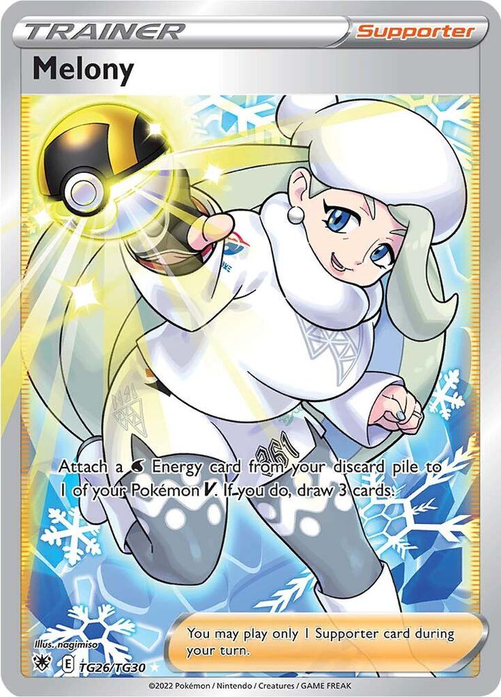 Melony TG26/TG30 card from SWSH10: Astral Radiance Trainer Gallery