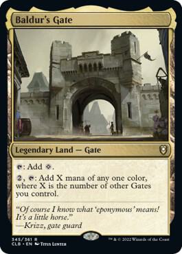 Baldur's Gate 345 card from Commander Legends: Battle for Baldur's Gate