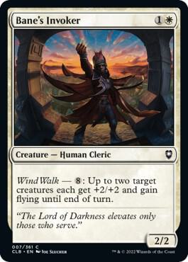 Bane's Invoker 7 card from Commander Legends: Battle for Baldur's Gate