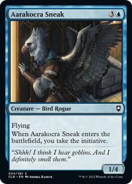 Aarakocra Sneak 54 card from Commander Legends: Battle for Baldur's Gate