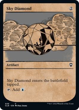 Sky Diamond (Showcase) 449 card from Commander Legends: Battle for Baldur's Gate