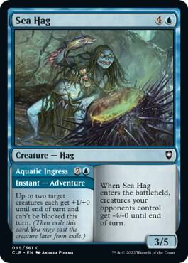Sea Hag 95 card from Commander Legends: Battle for Baldur's Gate