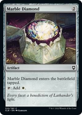 Marble Diamond 320 card from Commander Legends: Battle for Baldur's Gate