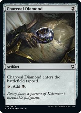Charcoal Diamond 305 card from Commander Legends: Battle for Baldur's Gate
