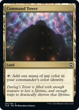 Command Tower 351 card from Commander Legends: Battle for Baldur's Gate