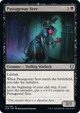 Passageway Seer 141 card from Commander Legends: Battle for Baldur's Gate
