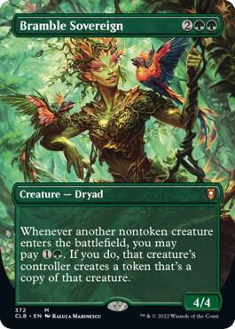 Bramble Sovereign (Borderless) 372 card from Commander Legends: Battle for Baldur's Gate