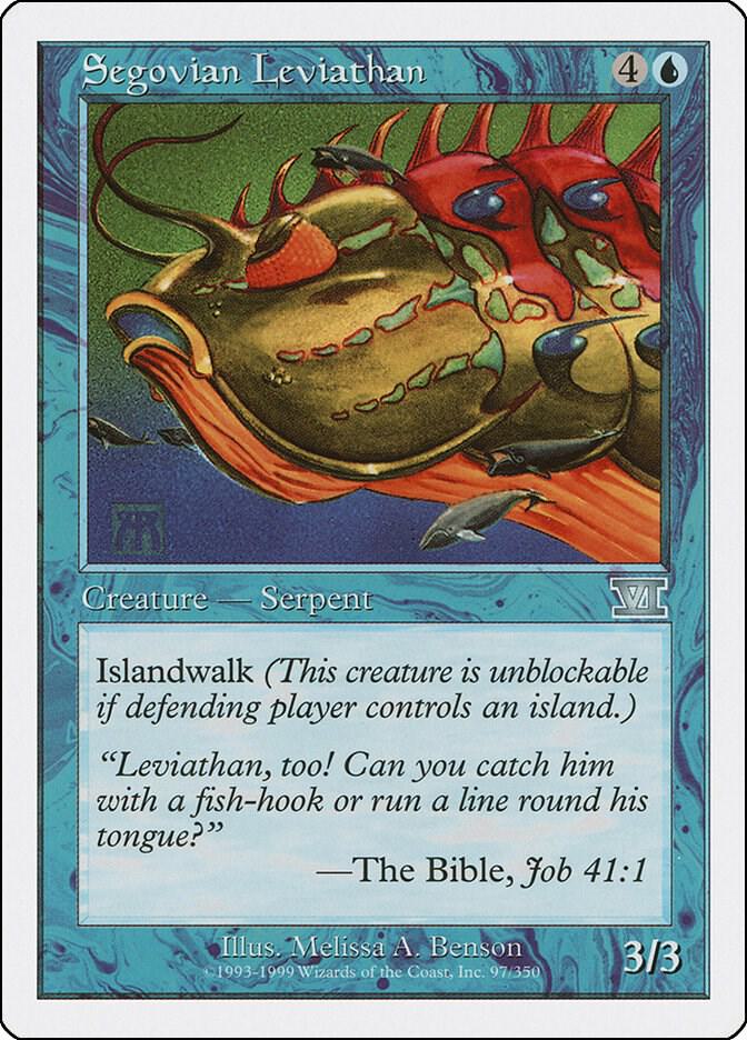 Segovian Leviathan 97 card from Classic Sixth Edition