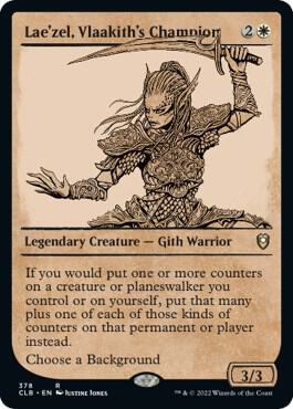 Lae'zel, Vlaakith's Champion (Showcase) 378 card from Commander Legends: Battle for Baldur's Gate