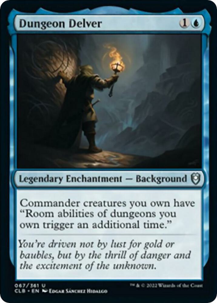 Dungeon Delver 67 card from Commander Legends: Battle for Baldur's Gate