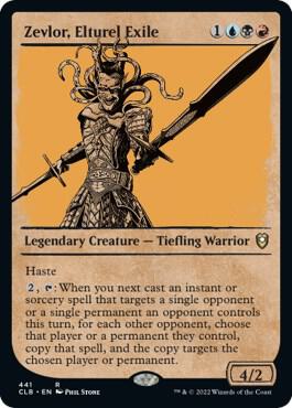 Zevlor, Elturel Exile (Showcase) 441 card from Commander Legends: Battle for Baldur's Gate