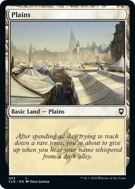 Plains 453 card from Commander Legends: Battle for Baldur's Gate