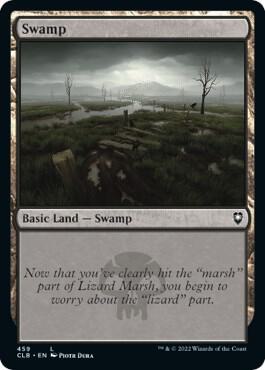 Swamp 459 card from Commander Legends: Battle for Baldur's Gate
