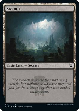 Swamp 460 card from Commander Legends: Battle for Baldur's Gate