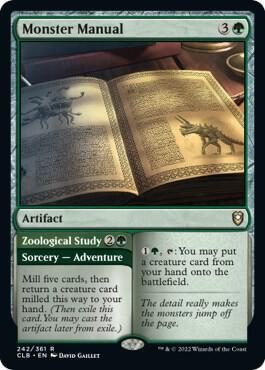 Monster Manual 242 card from Commander Legends: Battle for Baldur's Gate