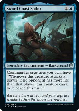 Sword Coast Sailor 98 card from Commander Legends: Battle for Baldur's Gate