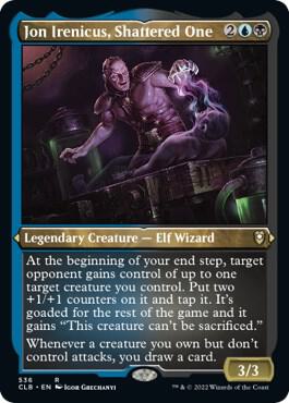 Jon Irenicus, Shattered One (Foil Etched) 536 card from Commander Legends: Battle for Baldur's Gate