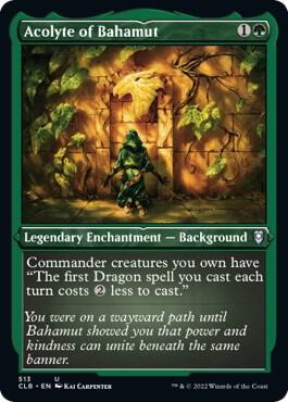 Acolyte of Bahamut (Foil Etched) 513 card from Commander Legends: Battle for Baldur's Gate
