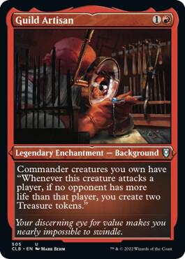 Guild Artisan (Foil Etched) 505 card from Commander Legends: Battle for Baldur's Gate