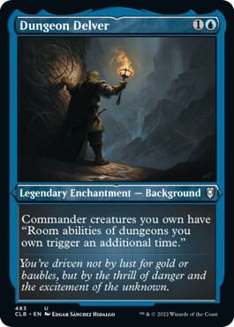 Dungeon Delver (Foil Etched) 483 card from Commander Legends: Battle for Baldur's Gate